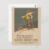  Indiana Dunes State Park Reizen Briefkaart (Voorkant / Achterkant)