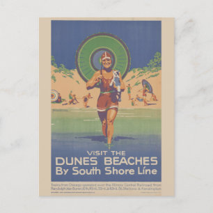  Indiana Dunes State Park Reizen Briefkaart