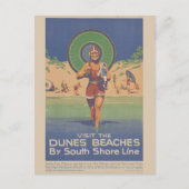 Indiana Dunes State Park Reizen Briefkaart (Voorkant)