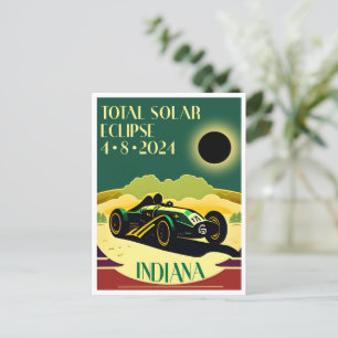 Indiana Eclipse Briefkaart