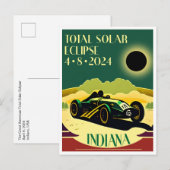 Indiana Eclipse Briefkaart (Voorkant / Achterkant)