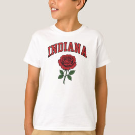 Indiana-erfgoed in bloei t-shirt