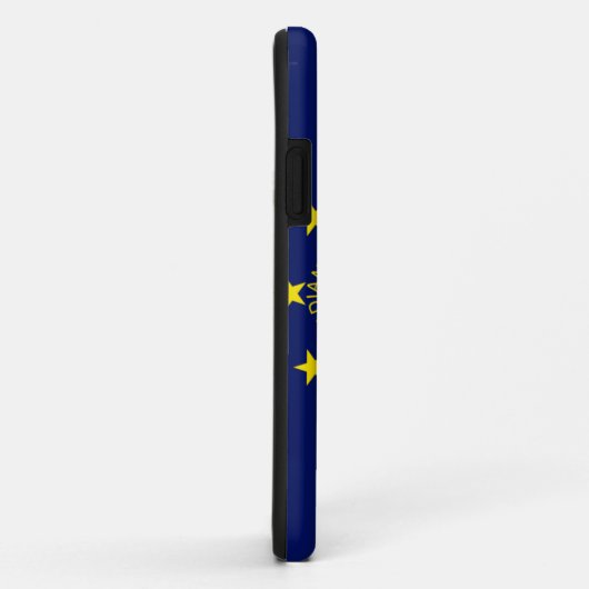 Indiana Flag Case-Mate iPhone Case (Achterkant/rechts)