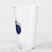 Indiana Flag Fietsen Glas (Links)