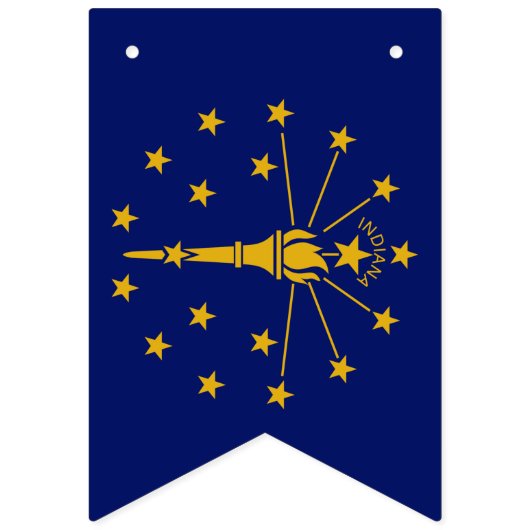 Indiana Flag Party (Banners) Vlaggetjes (Tweede vlag)
