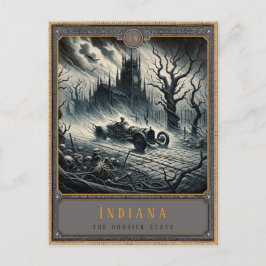 Indiana | Gotische kunst Briefkaart
