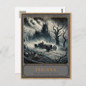 Indiana | Gotische kunst Briefkaart (Voorkant / Achterkant)