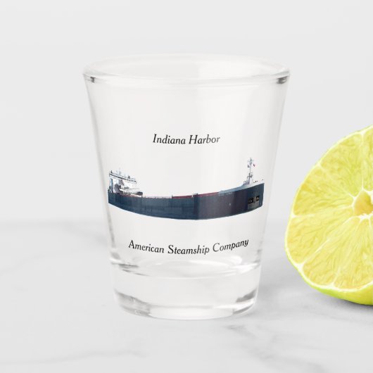 Indiana Harbour-glas Shot Glas (Voorkant)