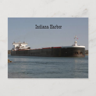Indiana Harbour-postkaart Briefkaart