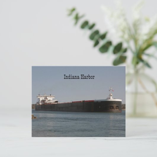 Indiana Harbour-postkaart Briefkaart (Staand voorkant)