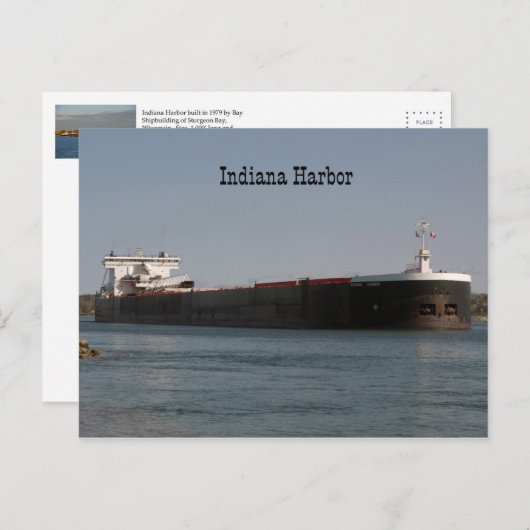 Indiana Harbour-postkaart Briefkaart (Voorkant / Achterkant)