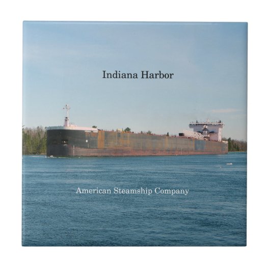Indiana Harbour-tegel Tegeltje (Voorkant)
