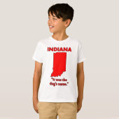 Indiana - Het was de naam van de hond T-shirt (Voorkant volledig)