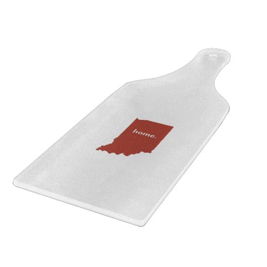 Indiana home silhouette state-kaart snijplank (Hoek)