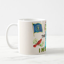 Indiana Hoosier Begroetingskaart Koffiemok