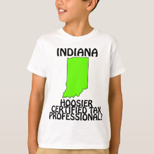 Indiana - Hoosier Gecertificeerd Belastingspeciali T-shirt