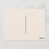 Indiana Hoosier Greeting Postcard Briefkaart (Achterkant)