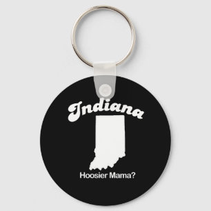 Indiana - Hoosier Mama T-shirt Sleutelhanger