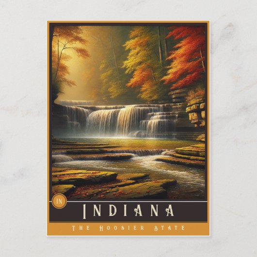 Indiana | hyperrealistisch Briefkaart (Voorkant)