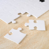 Indiana ik vind het leuk hier State Silhouette Bla Legpuzzel (Zijkant)