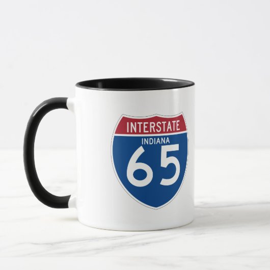 Indiana in I-65 Interstate Highway Shield - Mok (Links)