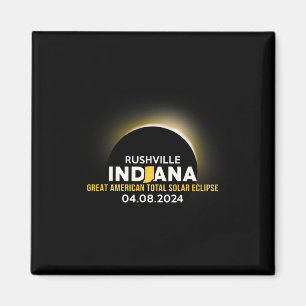 Indiana in totale zonsverduistering 2024 magneet