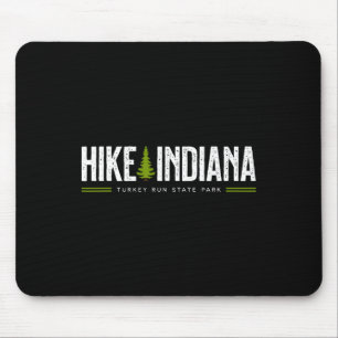 Indiana In Turkey Run State Park Wandelboom Retro Muismat