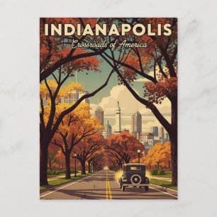  Indiana Indianapolis Briefkaart