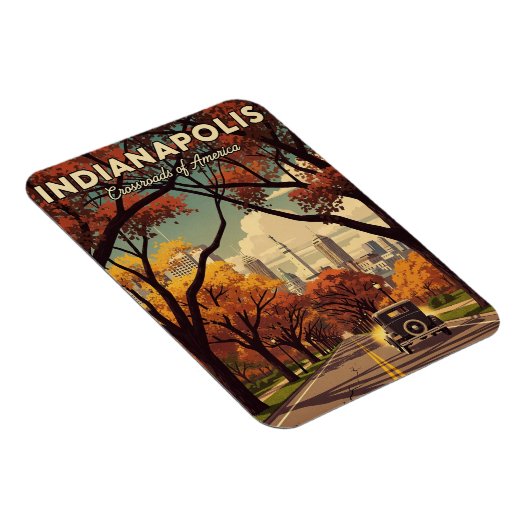  Indiana Indianapolis Magneet (Rechterzijde)