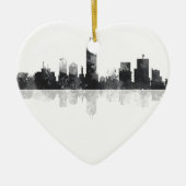 INDIANA, INDIANAPOLIS SKYLINE KERAMISCH ORNAMENT (Voorkant)