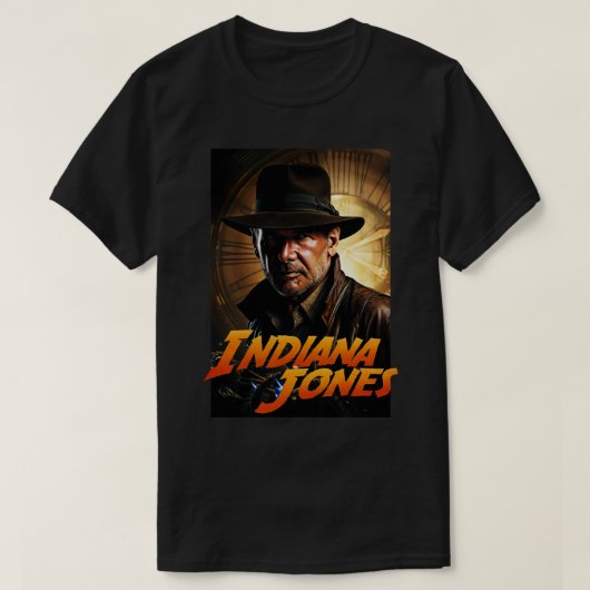 Indiana Jones Art TShirt (Design voorkant)