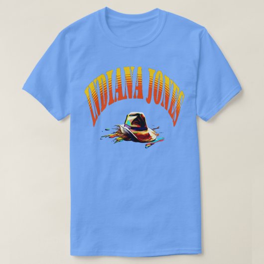 indiana jones pet TShirt (Design voorkant)