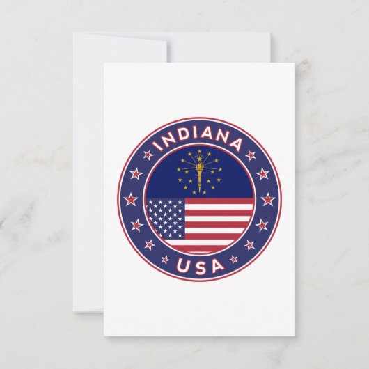 Indiana Kaart (Voorkant)
