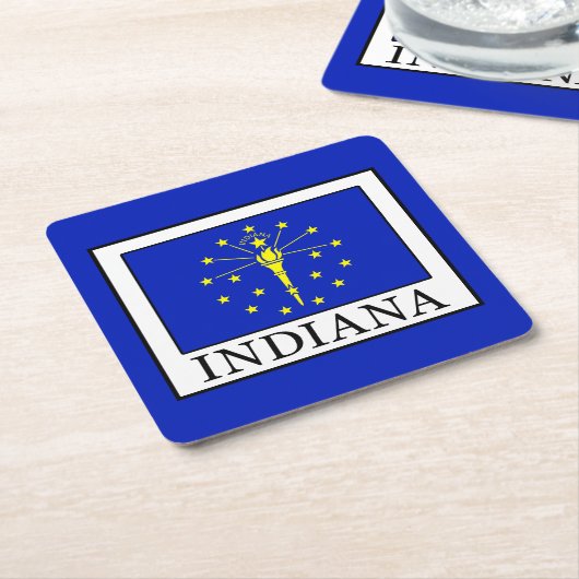 Indiana Kartonnen Onderzetters (Schuin)