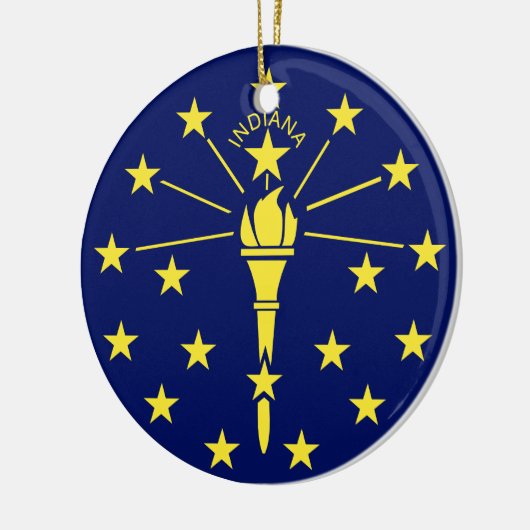 Indiana Keramisch Ornament (Links)