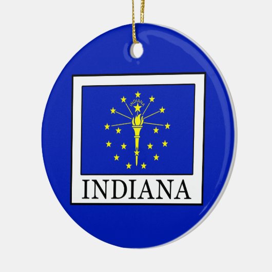 Indiana Keramisch Ornament (Links)