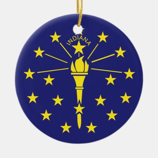 INDIANA KERAMISCH ORNAMENT (Voorkant)