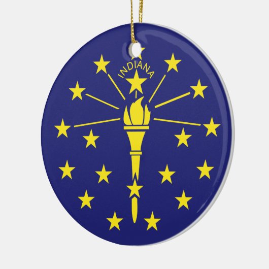 INDIANA KERAMISCH ORNAMENT (Links)