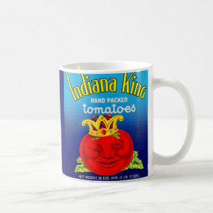 Indiana King-tomaten — Etikafdruk Koffiemok