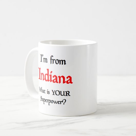 indiana koffiemok (Voorkant links)