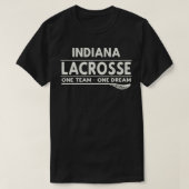 Indiana Lacrosse One Team One Dream Classic TShirt (Design voorkant)