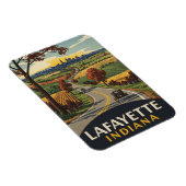 Indiana Lafayette Travel Magneet (Rechterzijde)