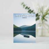 Indiana Lake Monroe Reizen Briefkaart (Staand voorkant)