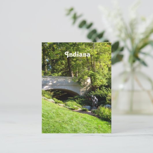 Indiana Landschap Briefkaart (Staand voorkant)