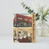 Indiana, Lincoln Grill, Vincennes Briefkaart (Staand voorkant)