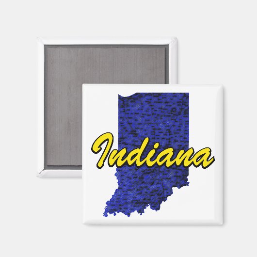 Indiana Magneet (Voorkant / Achterkant)