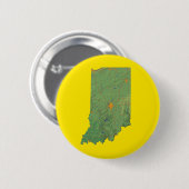 Indiana Map Button (Voorkant /achterkant)
