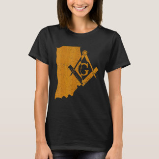 Indiana Masons Grand Lodge F&am Vrijmetselaars Vad T-shirt