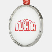 Indiana Metalen Ornament (Links)