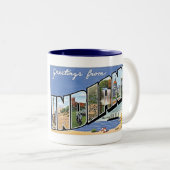 Indiana-mok Tweekleurige Koffiemok (Voorkant rechts)